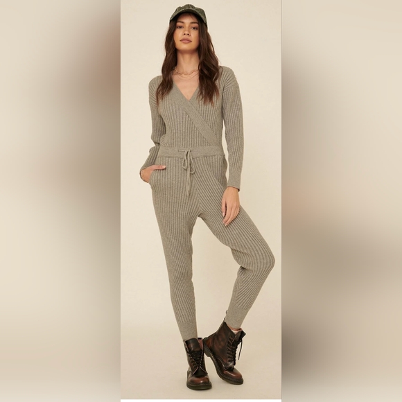 New Promesa Ribbed Jumpsuit - Picture 1 of 6